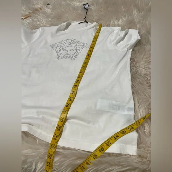NWT Versace Medusa studded embellished logo Tshirt tee - Picture 9 of 9